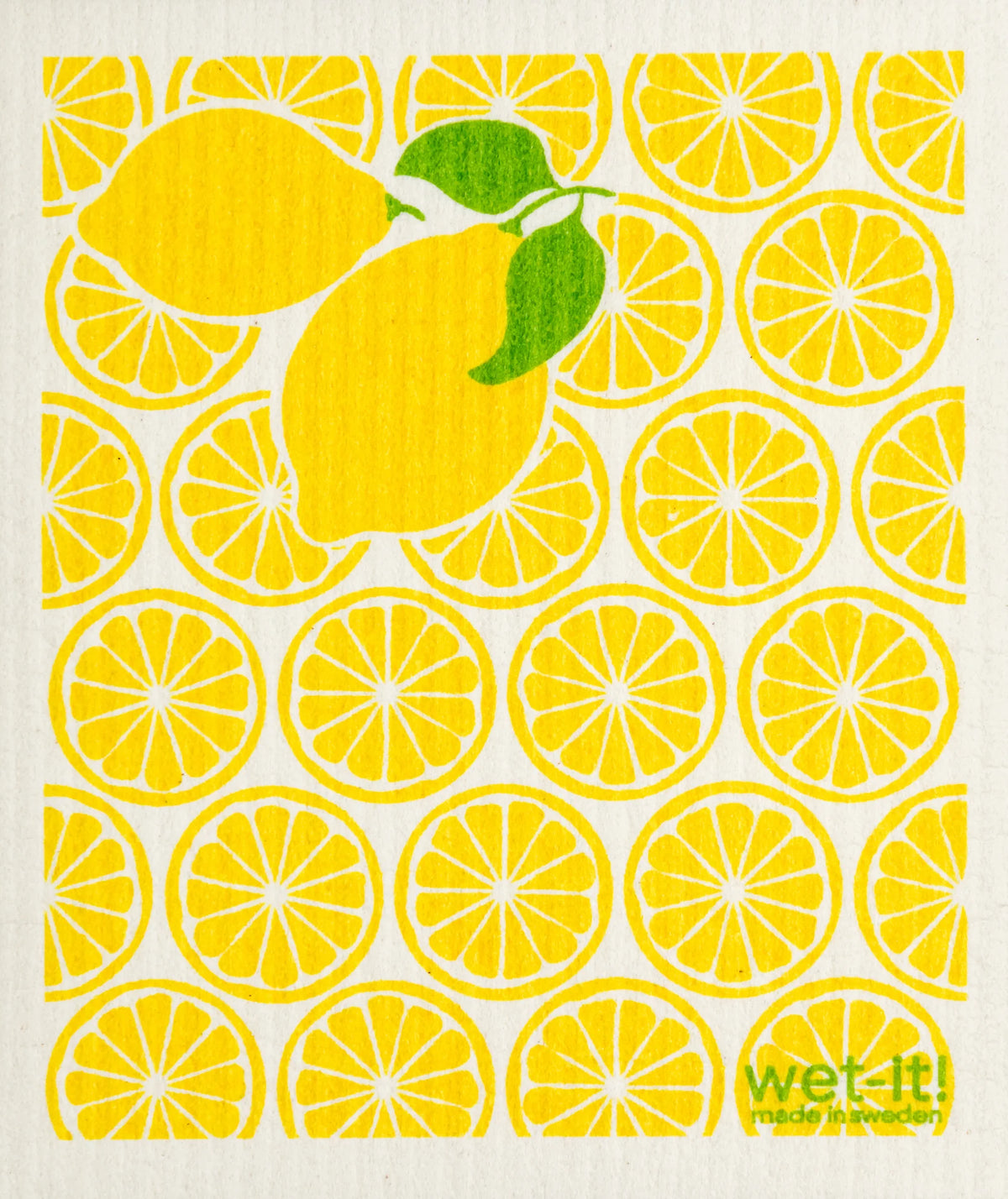 WetIt! Swedish Cloth - Lemons 6.75in.x8in.