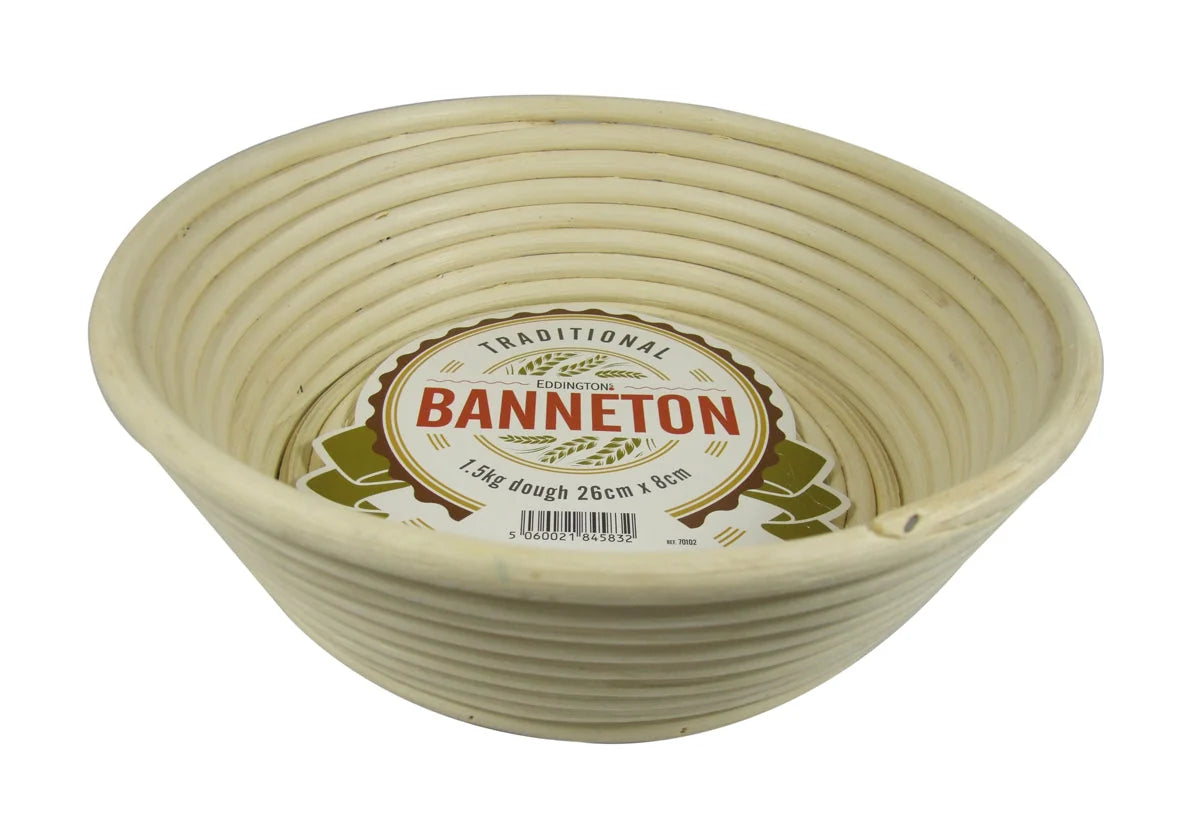 Round Banneton Basket 25x8.5cm