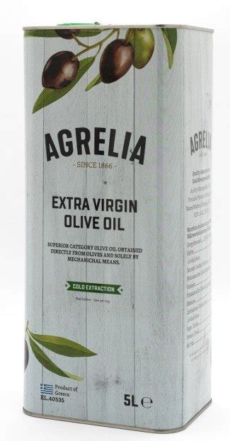 AGRELIA Extra Virgin Olive Oil 5L TIN - Bread Beckers – Shop Bread