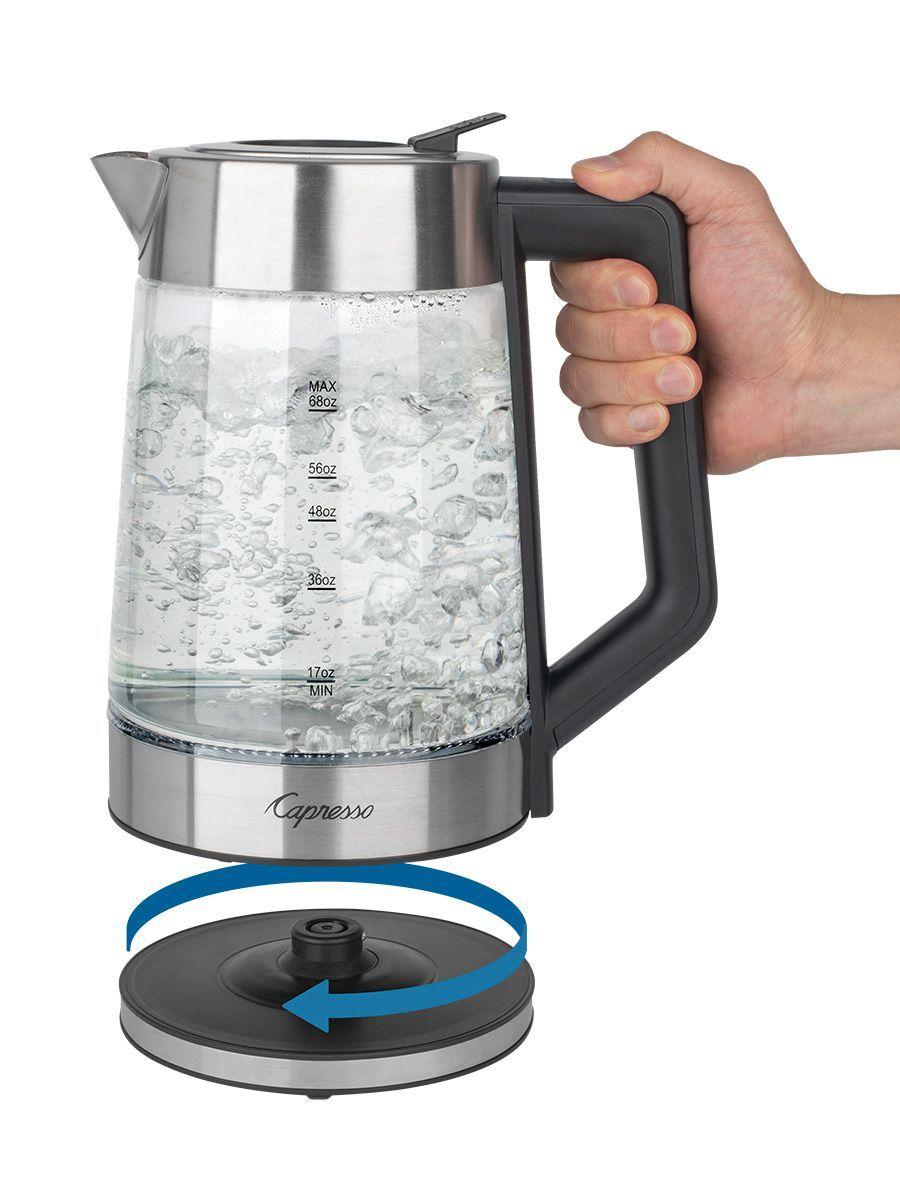 Capresso H2O GLASS SELECT Water Kettle