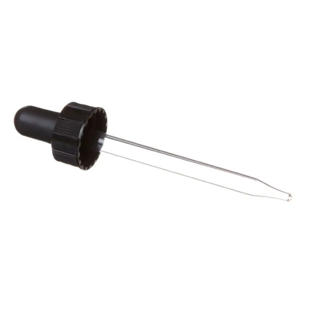 Dropper lid for 2 Ounce Glass Bottle (20-400 Neck Size)