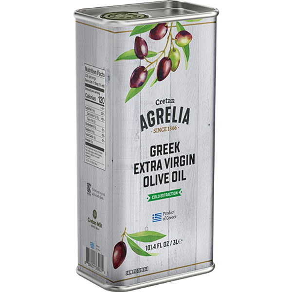 AGRELIA Extra Virgin Olive Oil 3L TIN
