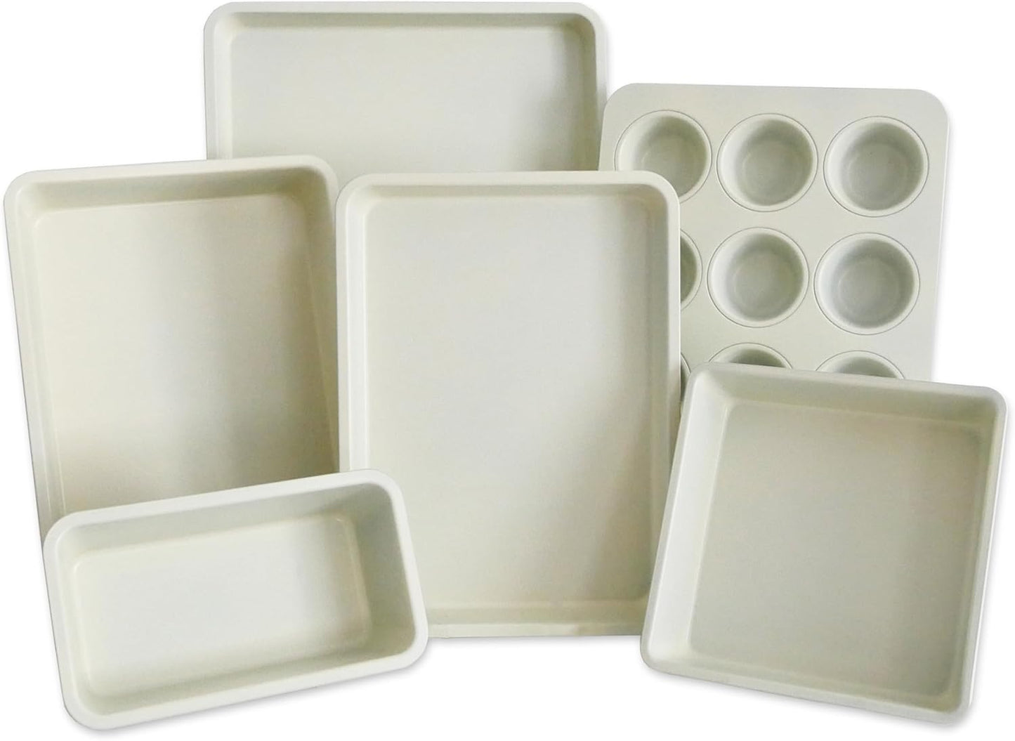 USA Pan 6 Piece Ceramic Set