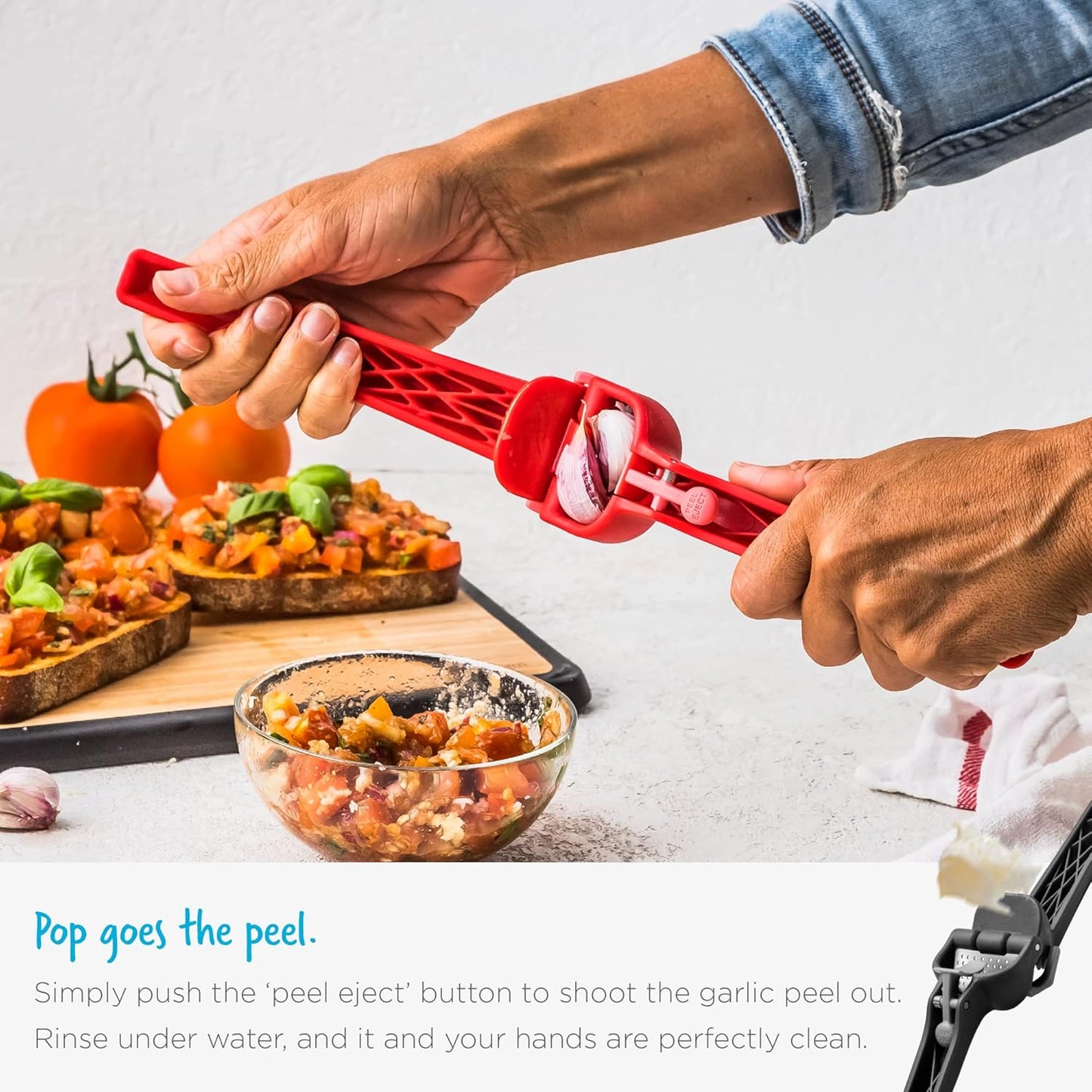 Garject Lite - Black (Garlic Press)