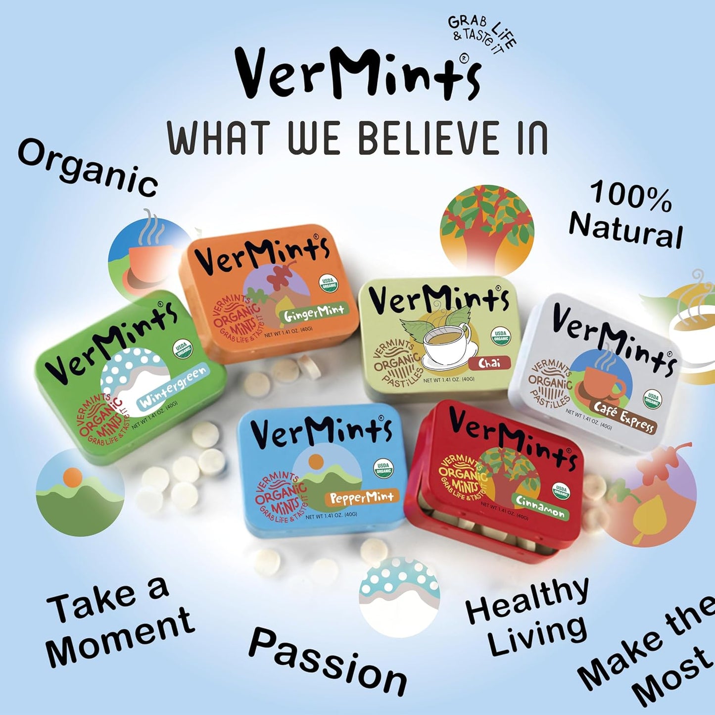 Vermints All Natural Peppermint 1.41oz.