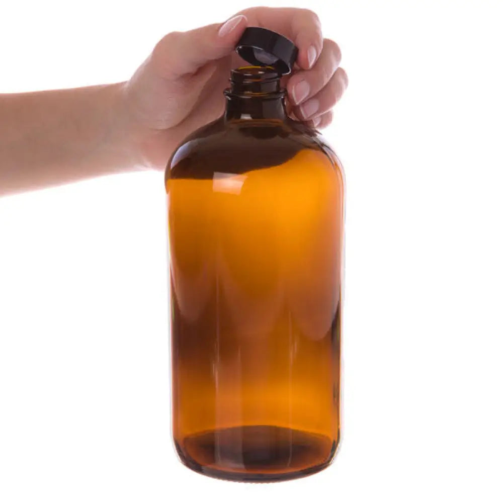 32 Ounce Amber Glass Bottle