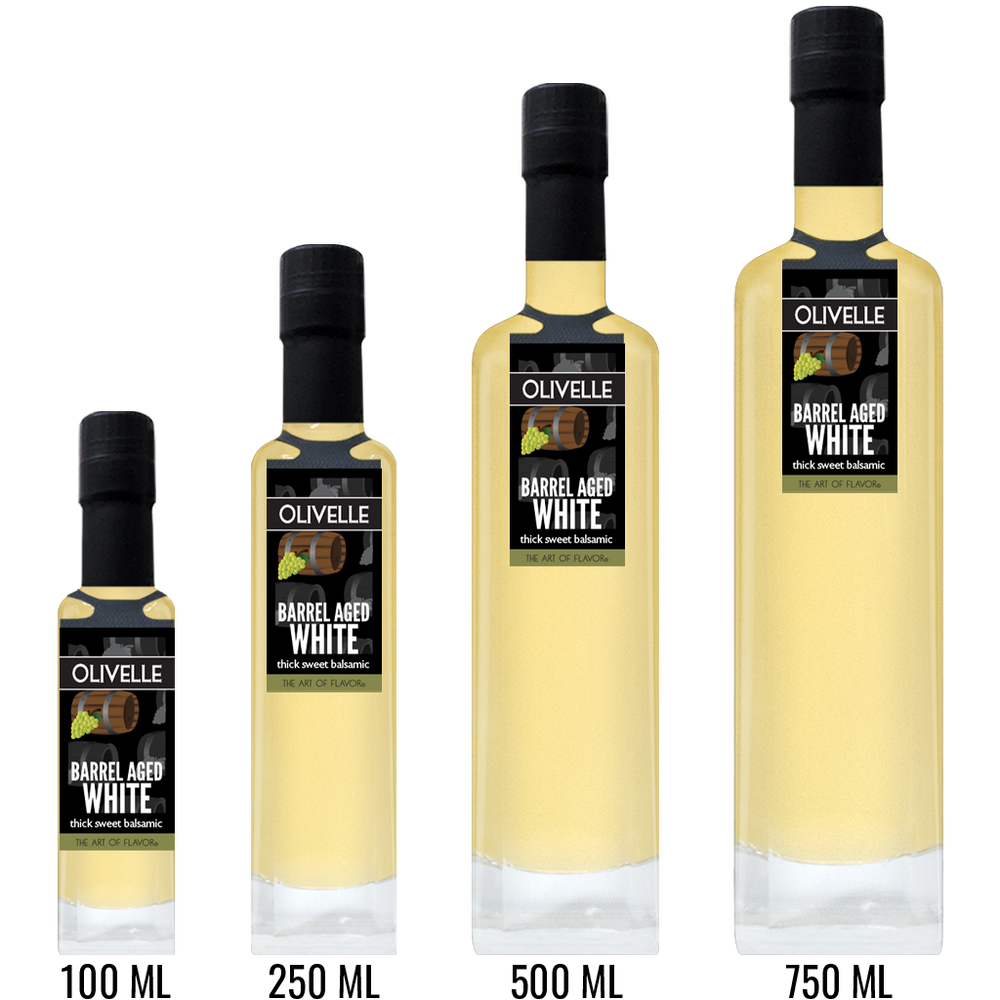 Infused Vinegars from Olivelle (Barrel Aged White Balsamic - 500ml)
