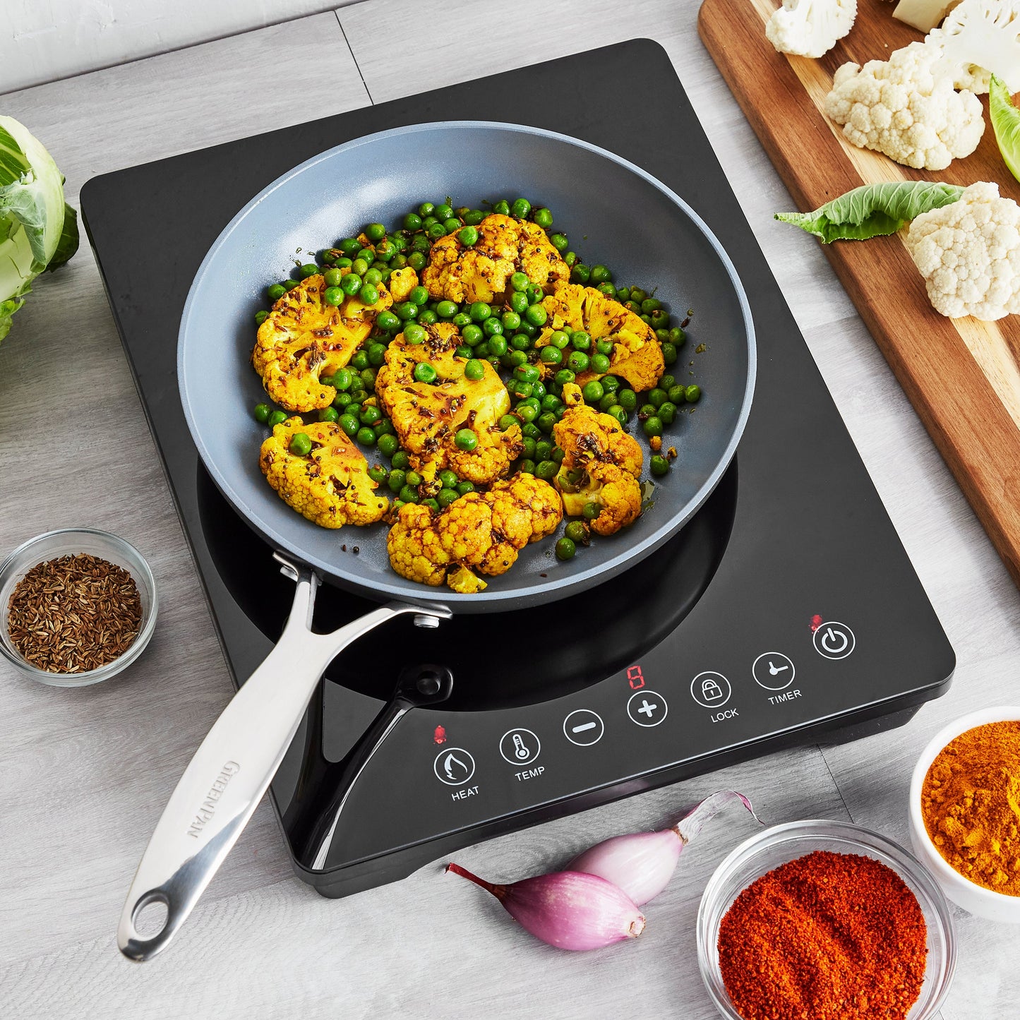 Greenpan 1800 Watts Induction Cooktop