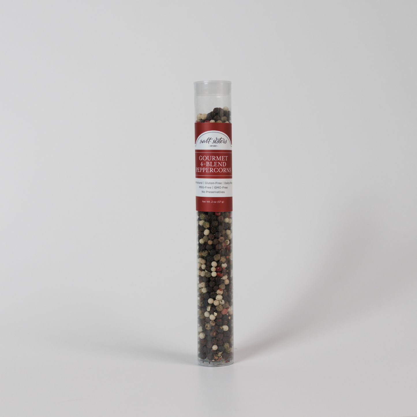Gourmet 4-Blend Peppercorns 2 oz. Tube