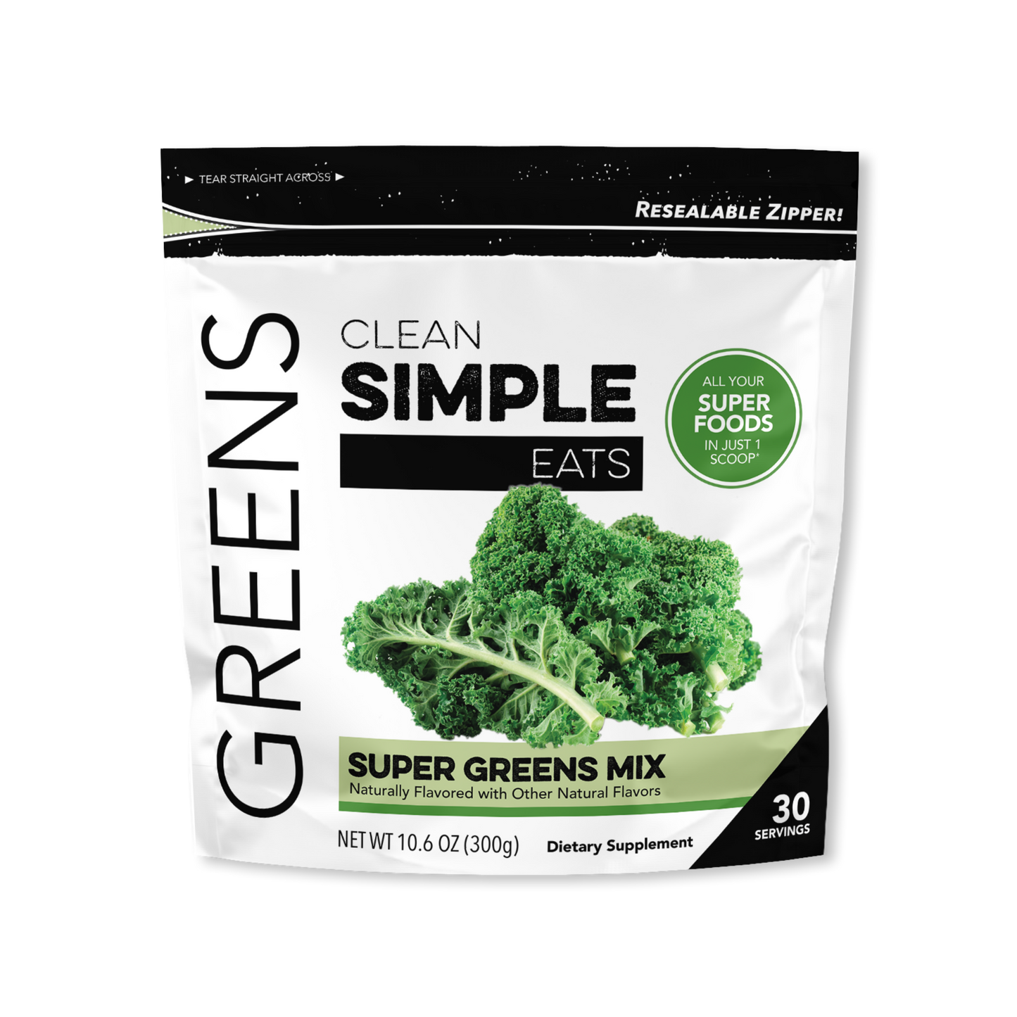 CSE - Super Greens Mix - 30 serving bag