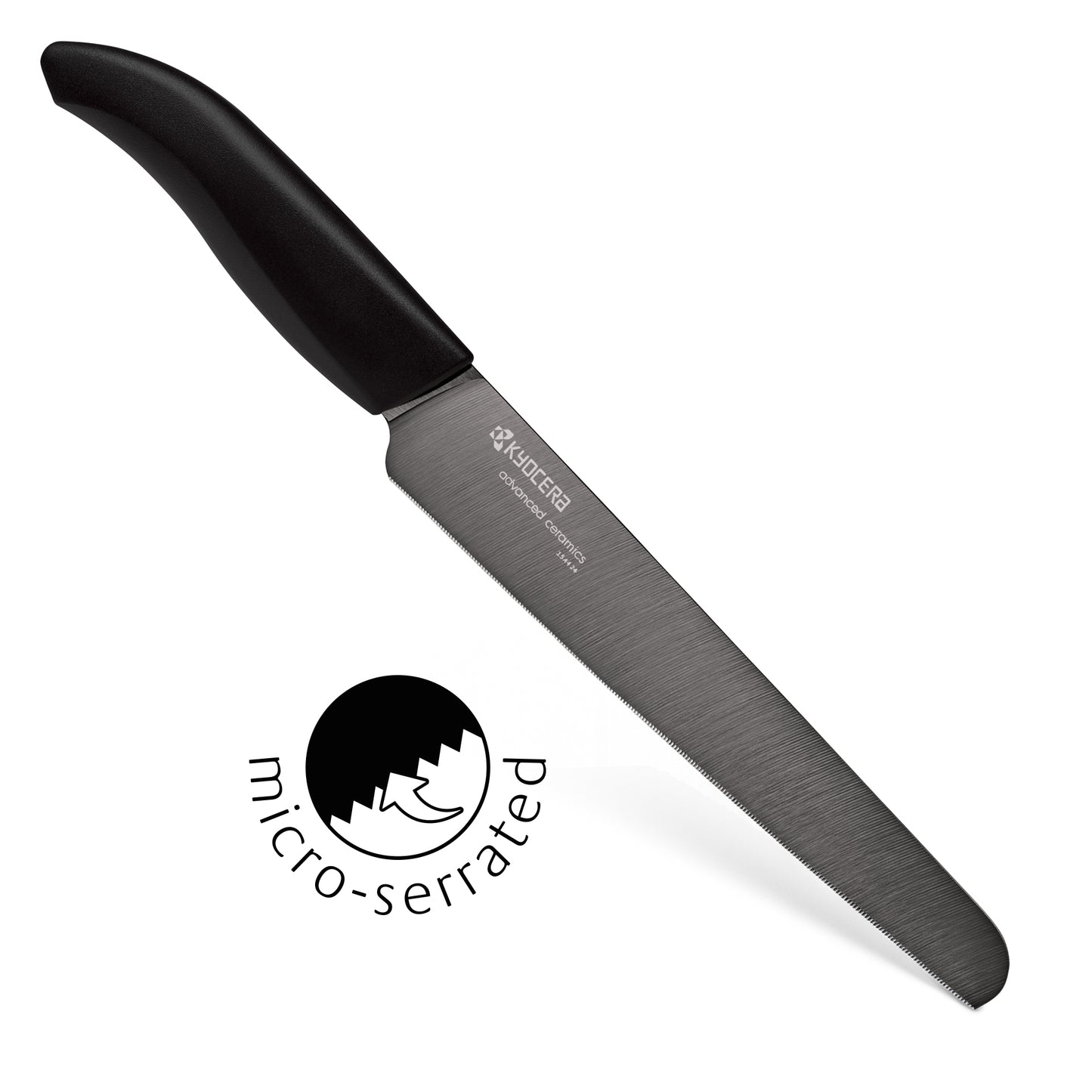 Ceramic Bread Knife, 7 inch Serrated