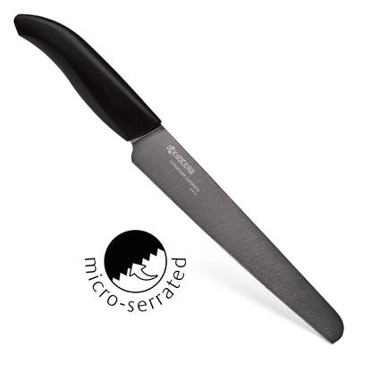 Ceramic Bread Knife, 7 inch Serrated