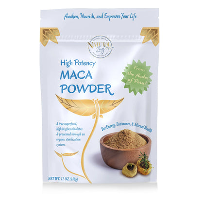 Maca Powder, Raw Organic 12 oz