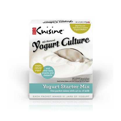 Euro Cuisine Yogurt Starter 10-5g Packets