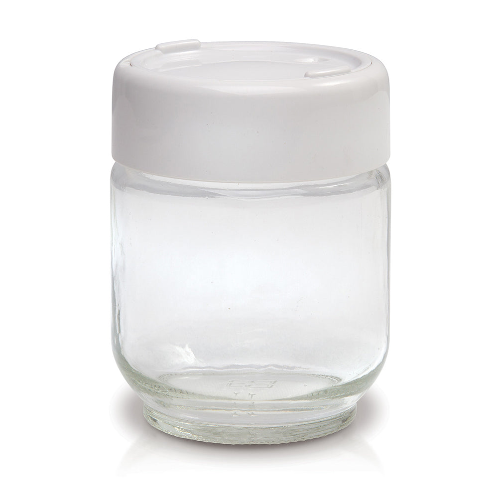 Euro Cuisine- Dated Yogurt Jars (Set of 8) For Model YMX650