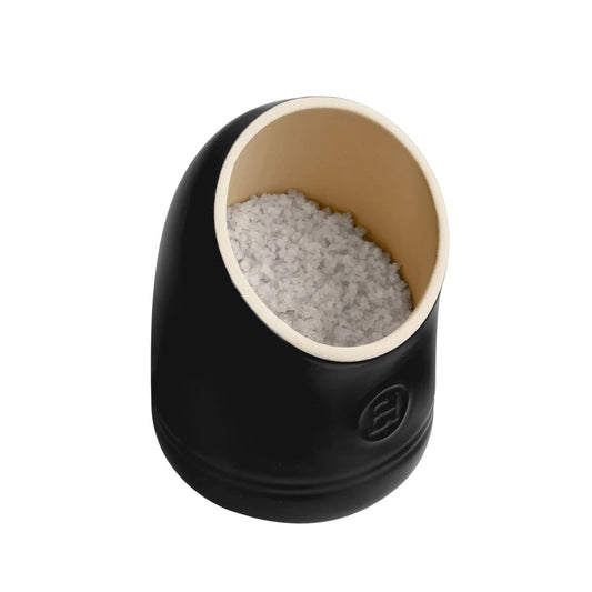 Emile Henry Salt Pig - TRUFFLE (Black)