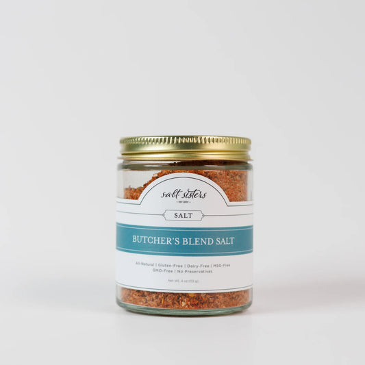 Butcher's Blend Salt 4 oz. Jar