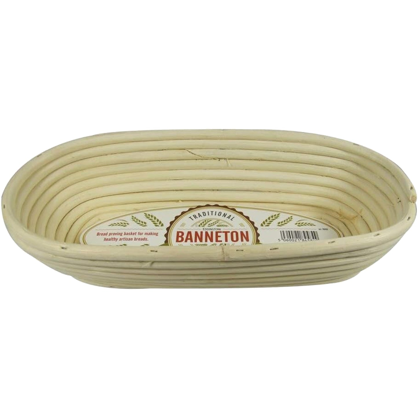 Oval Banneton Basket 29x13x7.5cm