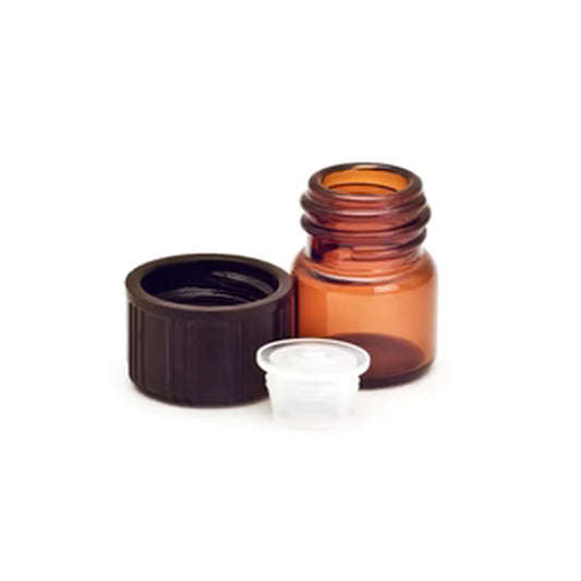 1/4 dram Amber Bottle