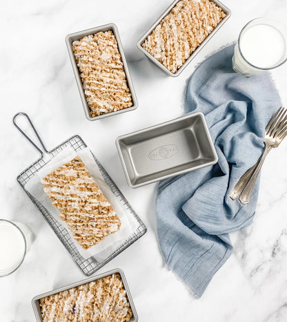 USA Pan Mini Loaf Set of 4 - 5.5in X 3in X 2.25in