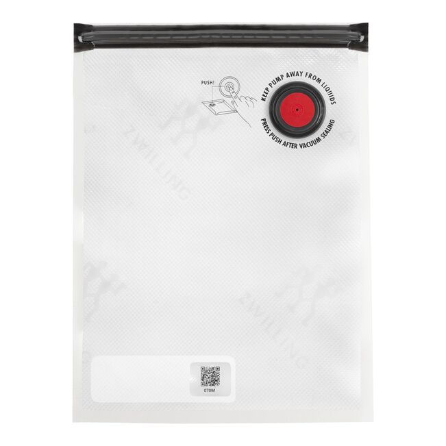 ZWILLING Fresh & Save  / 10-pc Vacuum bag set, plastic -Medium