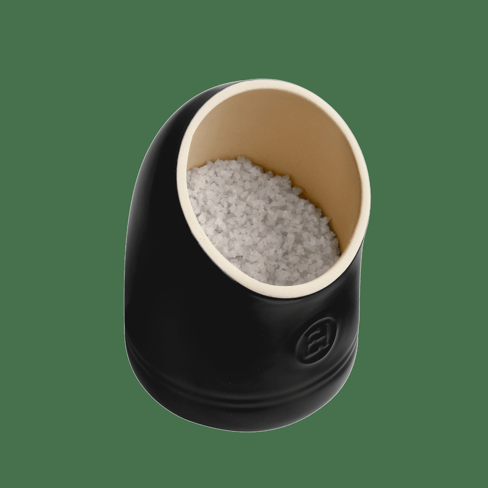 Emile Henry Salt Pig - TRUFFLE (Black)