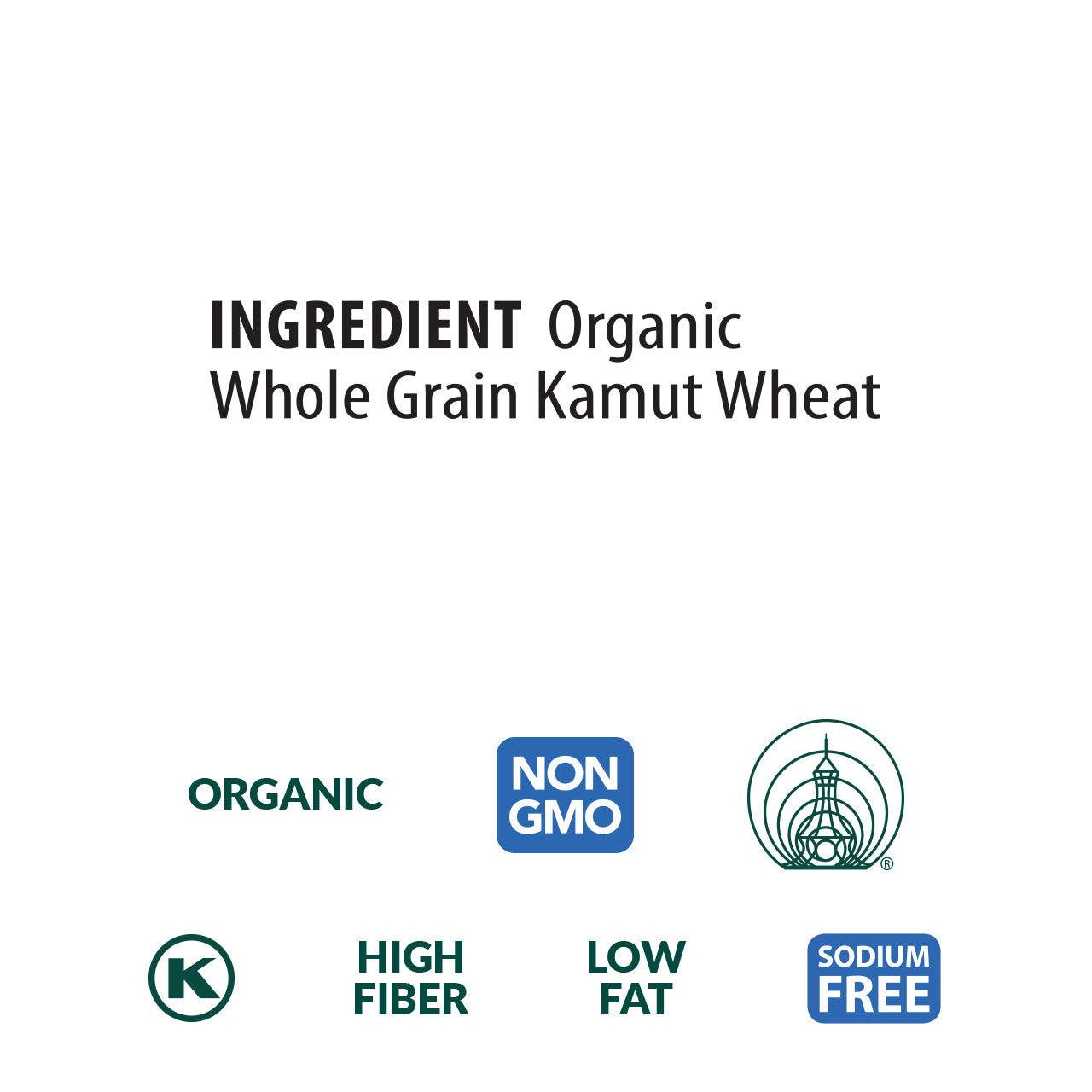Organic Kamut Spirals - 12 oz.