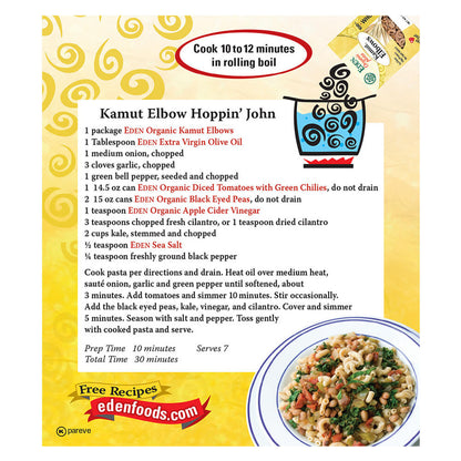 Organic Kamut Elbow 14oz.