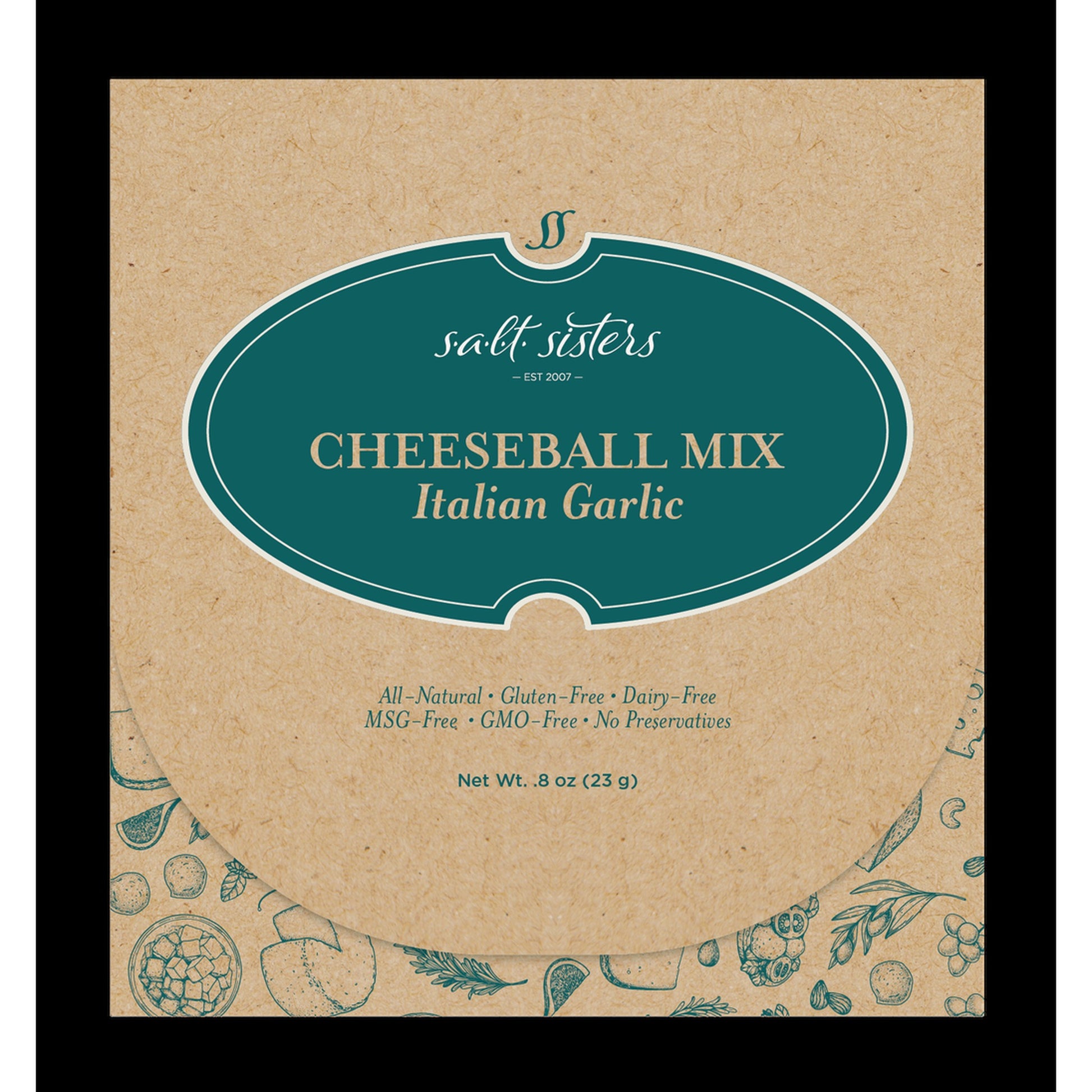 Italian Garlic Cheeseball