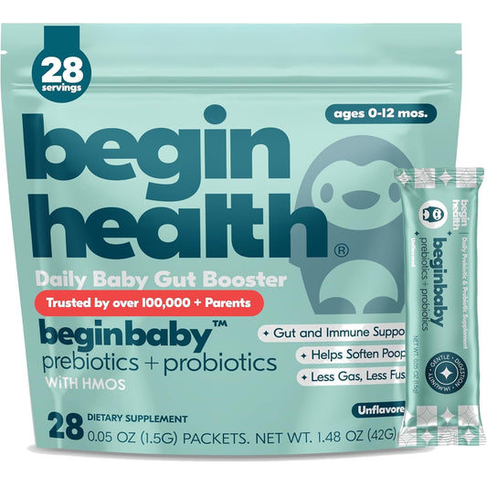 Begin Baby Prebiotics and Probiotics Age 0-12 mos.