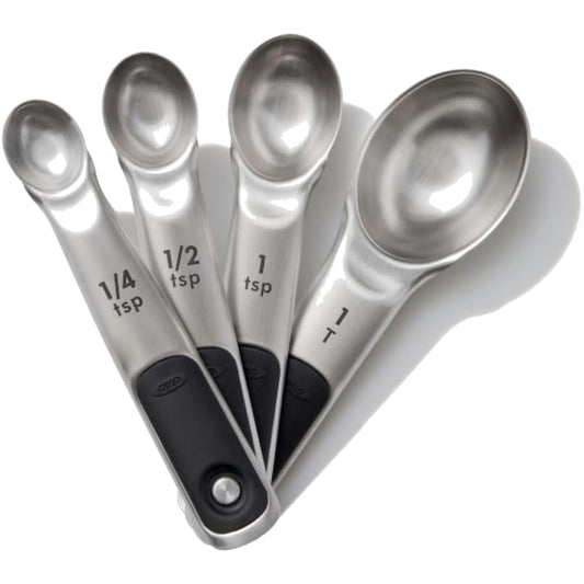 OXO 4pc Measuring Spoons with Magnetic Handles
