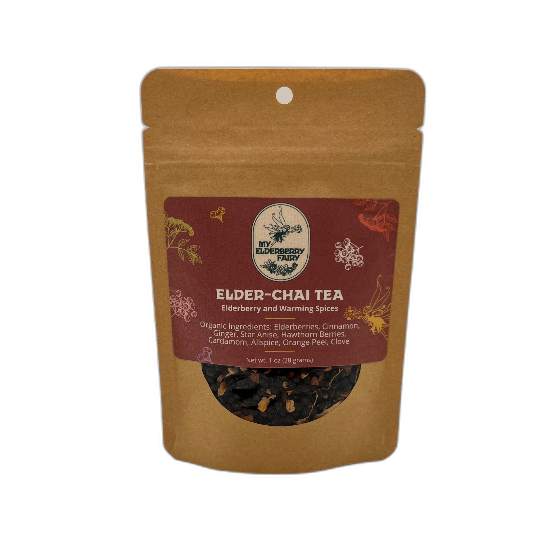 Elder Chai Tea - 1oz. Bag
