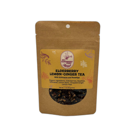 Elderberry Lemon Ginger Tea - 1oz. Bag
