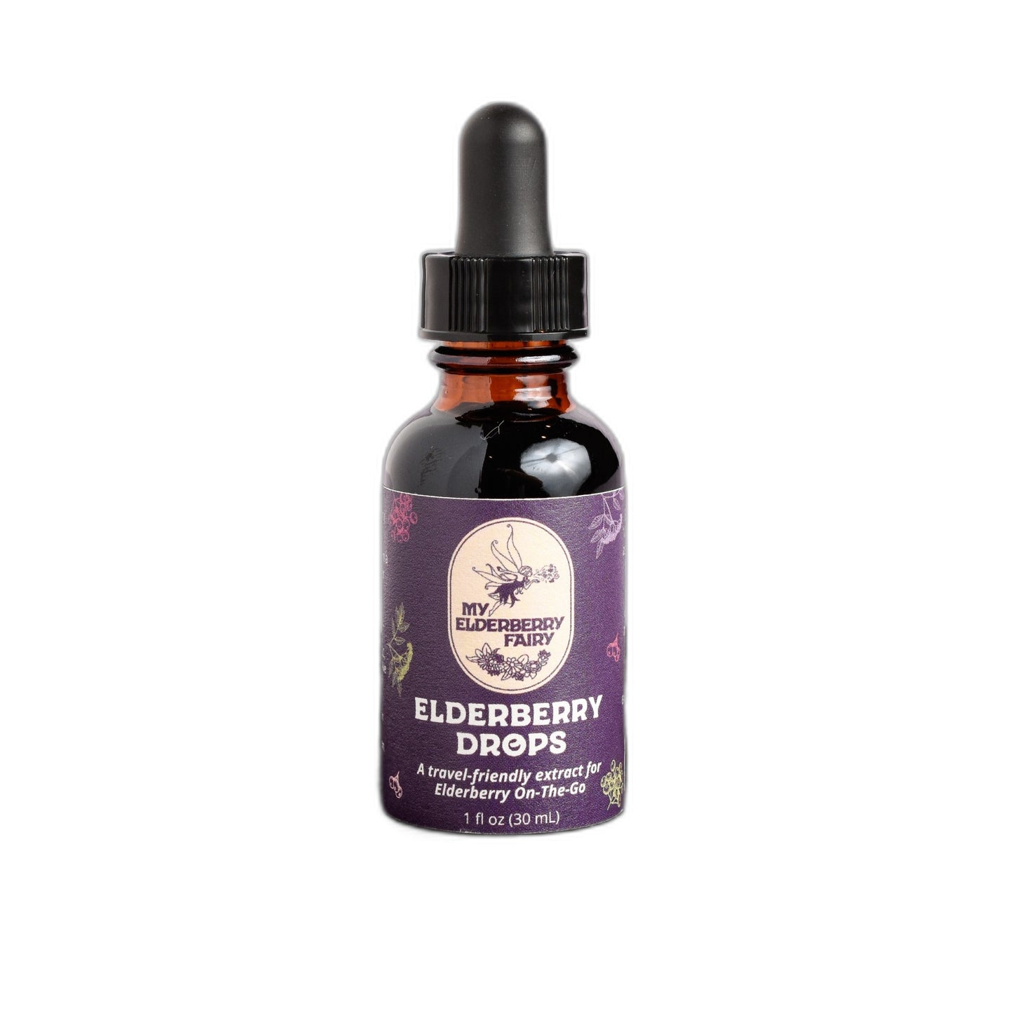 Elderberry Drops 1 fl. oz. Bottle