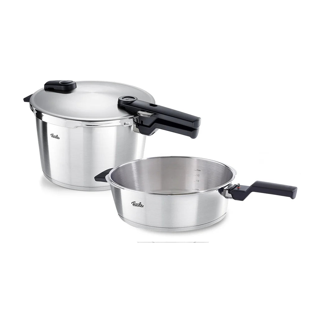 Vitaquick Set 8.5 Qt. Pressure Cooker + 4.2 Qt. Pressure Skillet