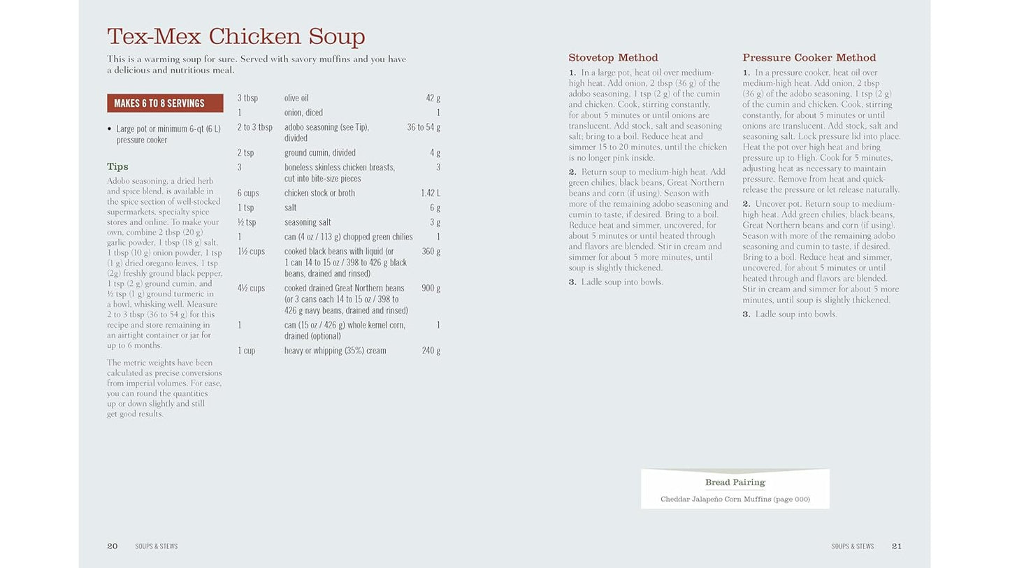 PRE-ORDER - Sue Becker's Homemade Bread, Soups and Stews Cookbook w/FREE SHIPPING via USPS Media Mail Postage!