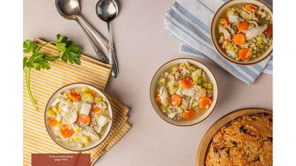 PRE-ORDER - Sue Becker's Homemade Bread, Soups and Stews Cookbook w/FREE SHIPPING via USPS Media Mail Postage!