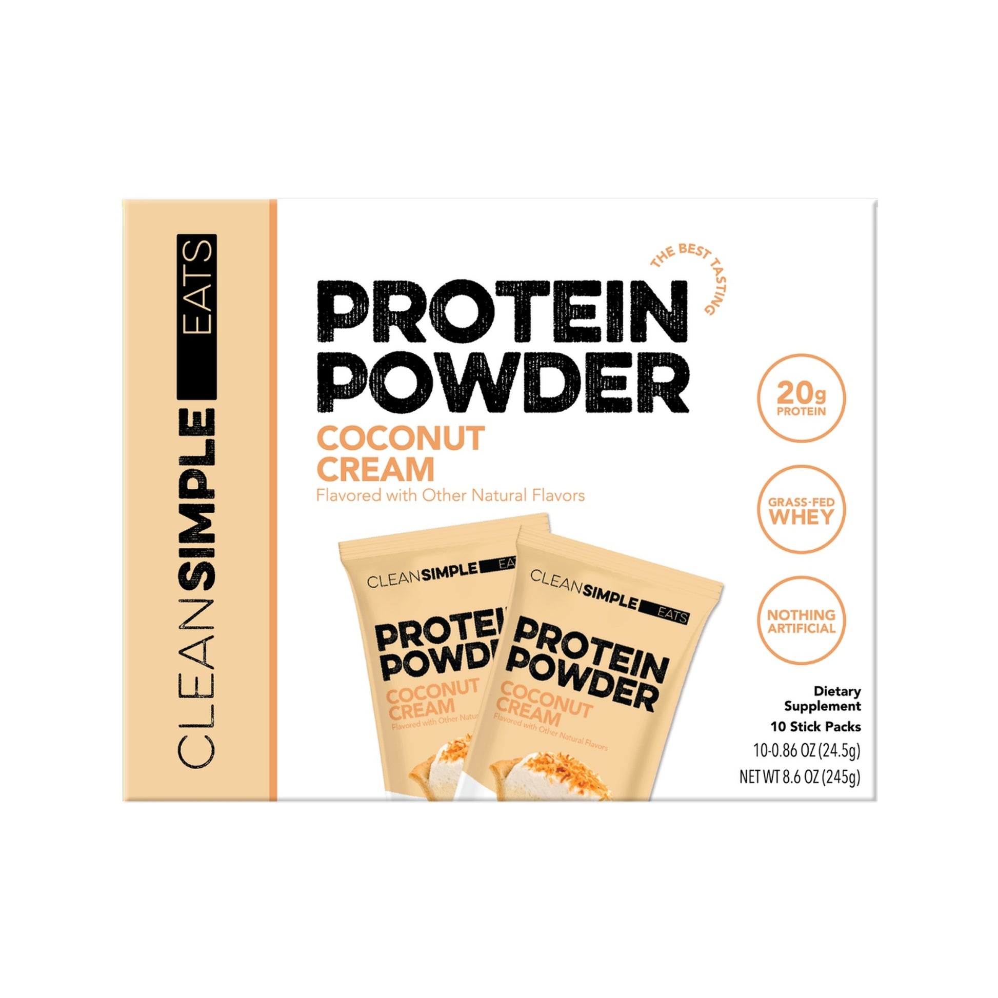 CSE - Coconut Cream Protein Powder - Single Serving Packet