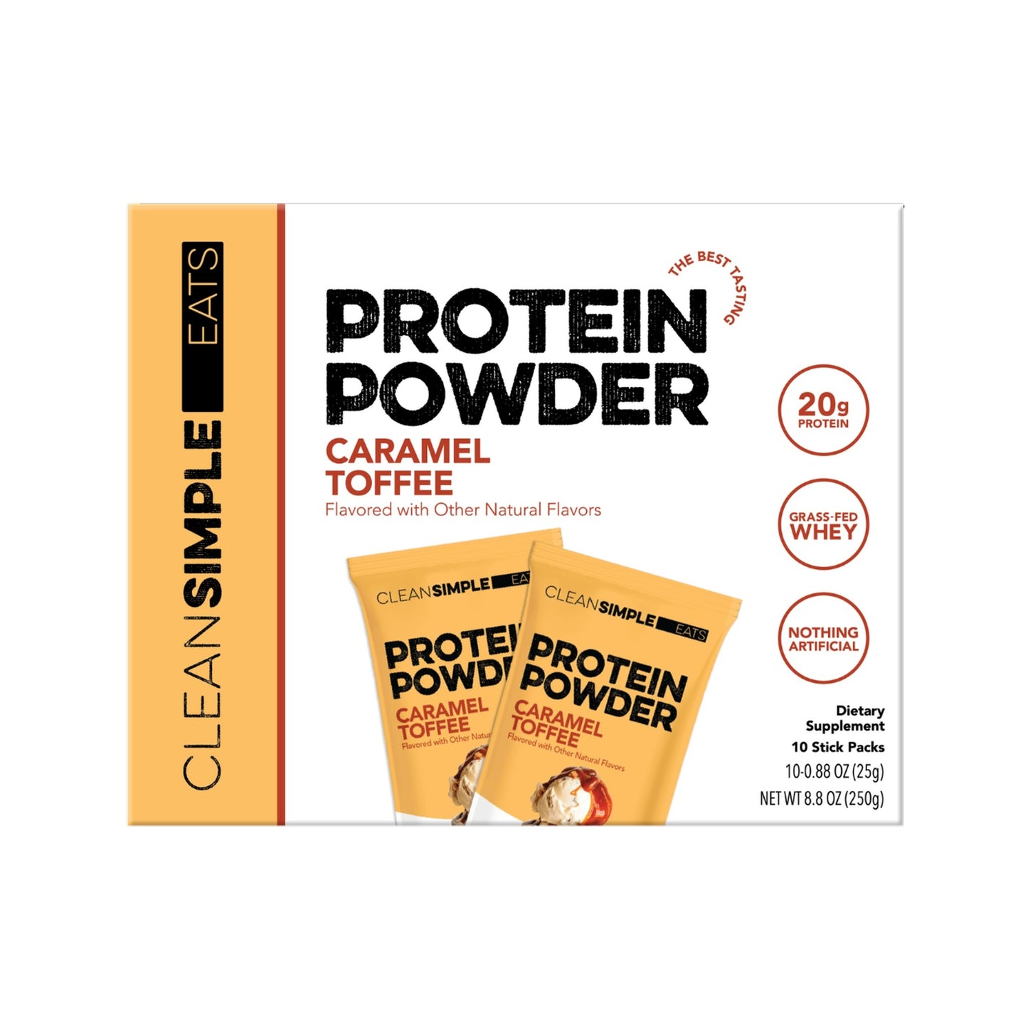 CSE - Caramel Toffee Protein Powder - 20 serving bag