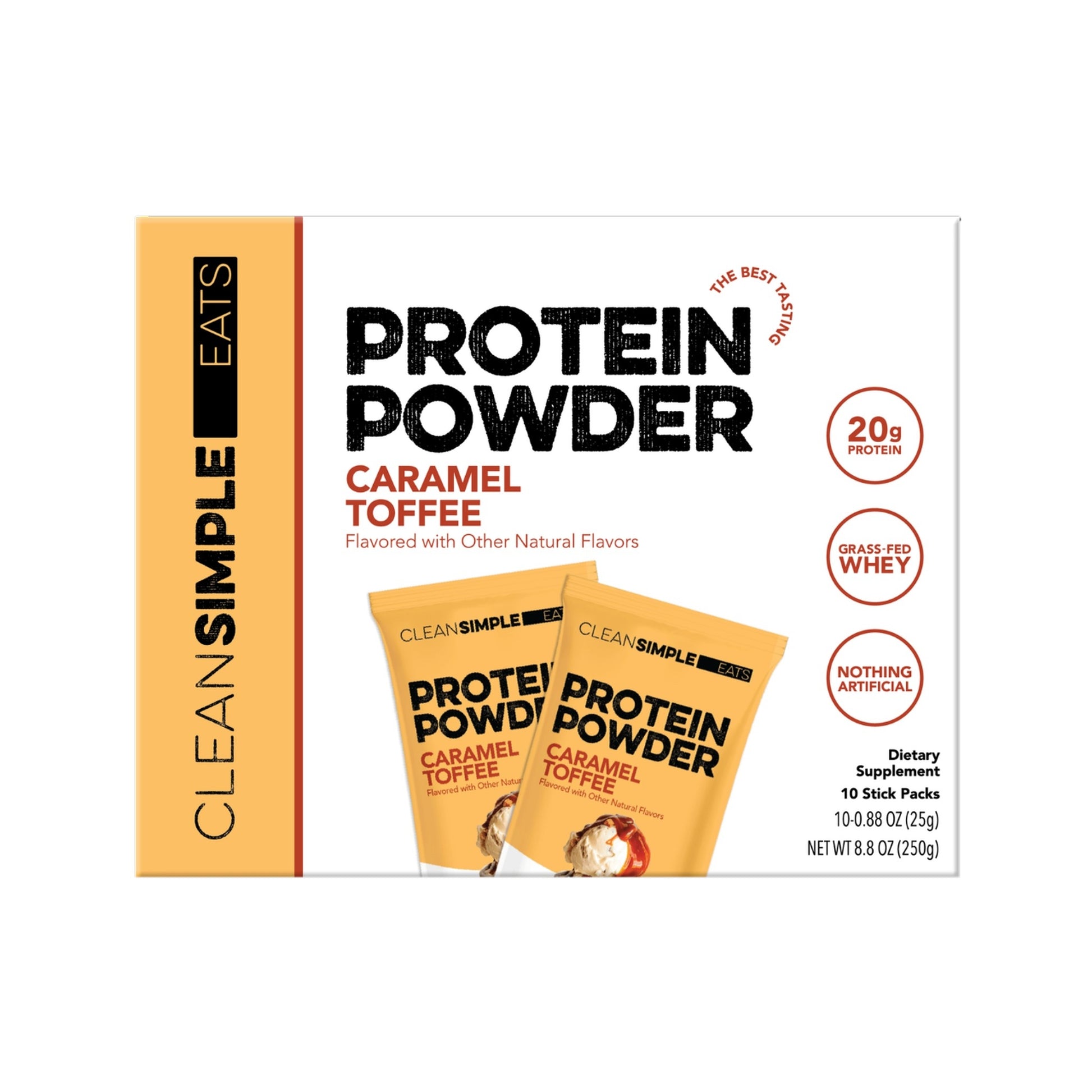 CSE - Caramel Toffee Protein Powder - 20 serving bag