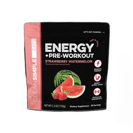 CSE - Energy Pre-Workout - Strawberry Watermelon -30 servings bag