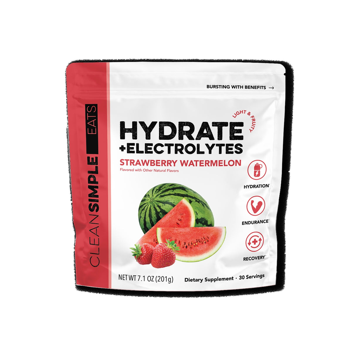CSE - Hydrate- Strawberry Watermelon -30 servings bag
