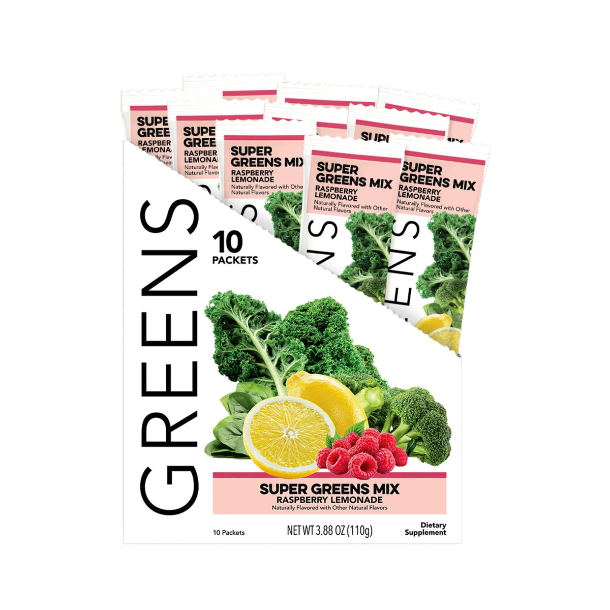 CSE - Raspberry Lemonade Super Greens Mix - 30 serving bag