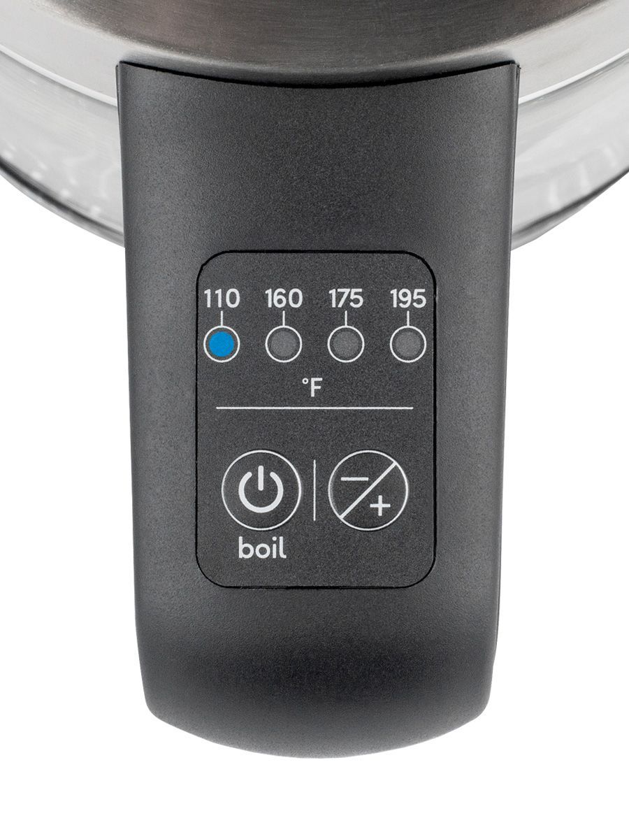 Capresso H2O GLASS SELECT Water Kettle