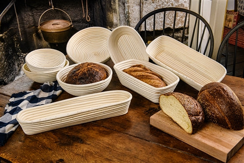 10 X 7  Inch Oval Brotform Proofing  Basket
