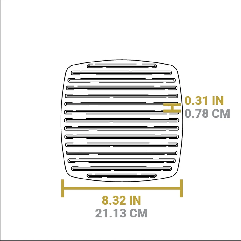 Lodge Cast Iron 8.25 Inch Panini Press
