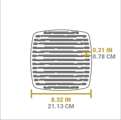 Lodge Cast Iron 8.25 Inch Panini Press