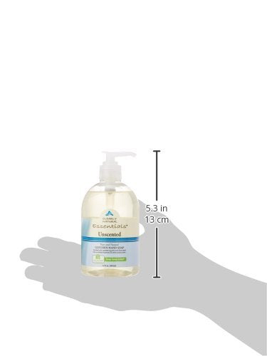 Unscented Glycerine Hand Soap 12 oz by Clearly Natural