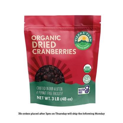 Dried Cranberries w/App. Juice 12oz.