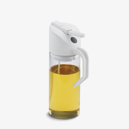 Oileroo White- Oil Sprayer, Pourer, Doser